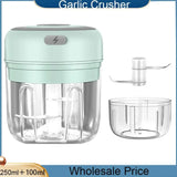 Powerful Mini Electric Garlic Chopper