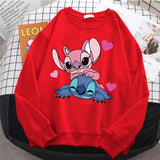 Kawaii Cartoon Fleece Pullover Hoodie for Women & Girls
