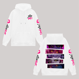 Unisex Oversized Fleece-Lined KPop Demon Hunters Hoodie