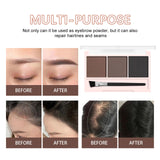 3-Color Brow Powder Set with Brush