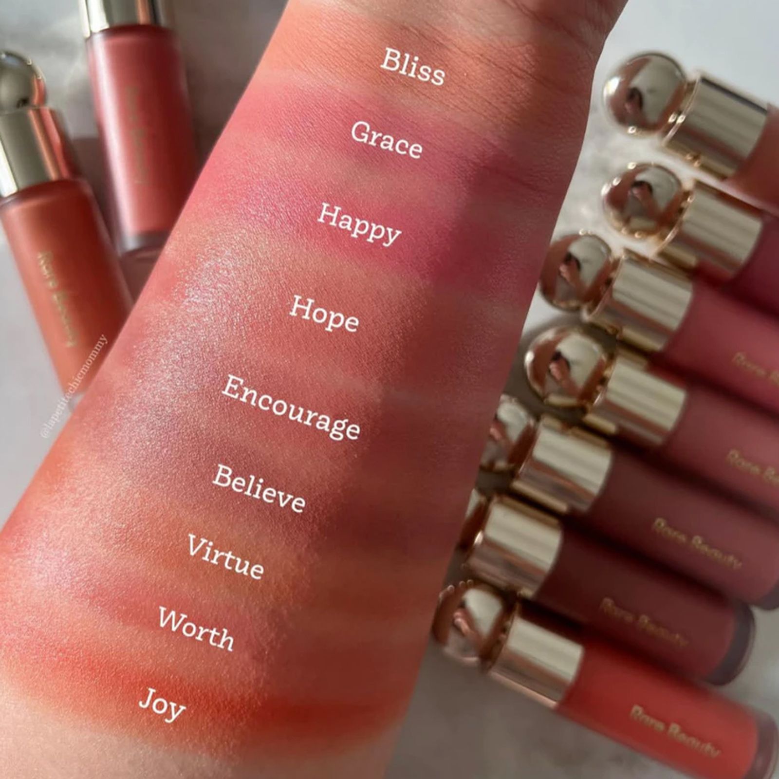 11 Color Matte Liquid Powder Blusher for Lips & Cheeks