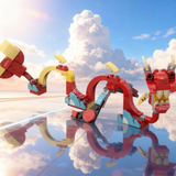 103pcs MOC Creator Sea Serpent Building Blocks Set