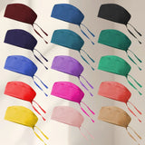 Solid Color Stretch Women’s Nurses Working Hats