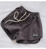 Women's High Waist Loose Drawstring Sports Shorts
