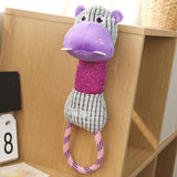 Bite Resistant Squeaky Dog Toy Animals