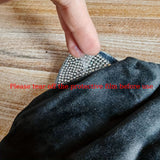 Women's Warm Velvet Cat Beanie with Flashing Rhinestones