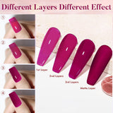 HEMA Free TPO Free Top Base Coat Nail Gel Polish 15ml