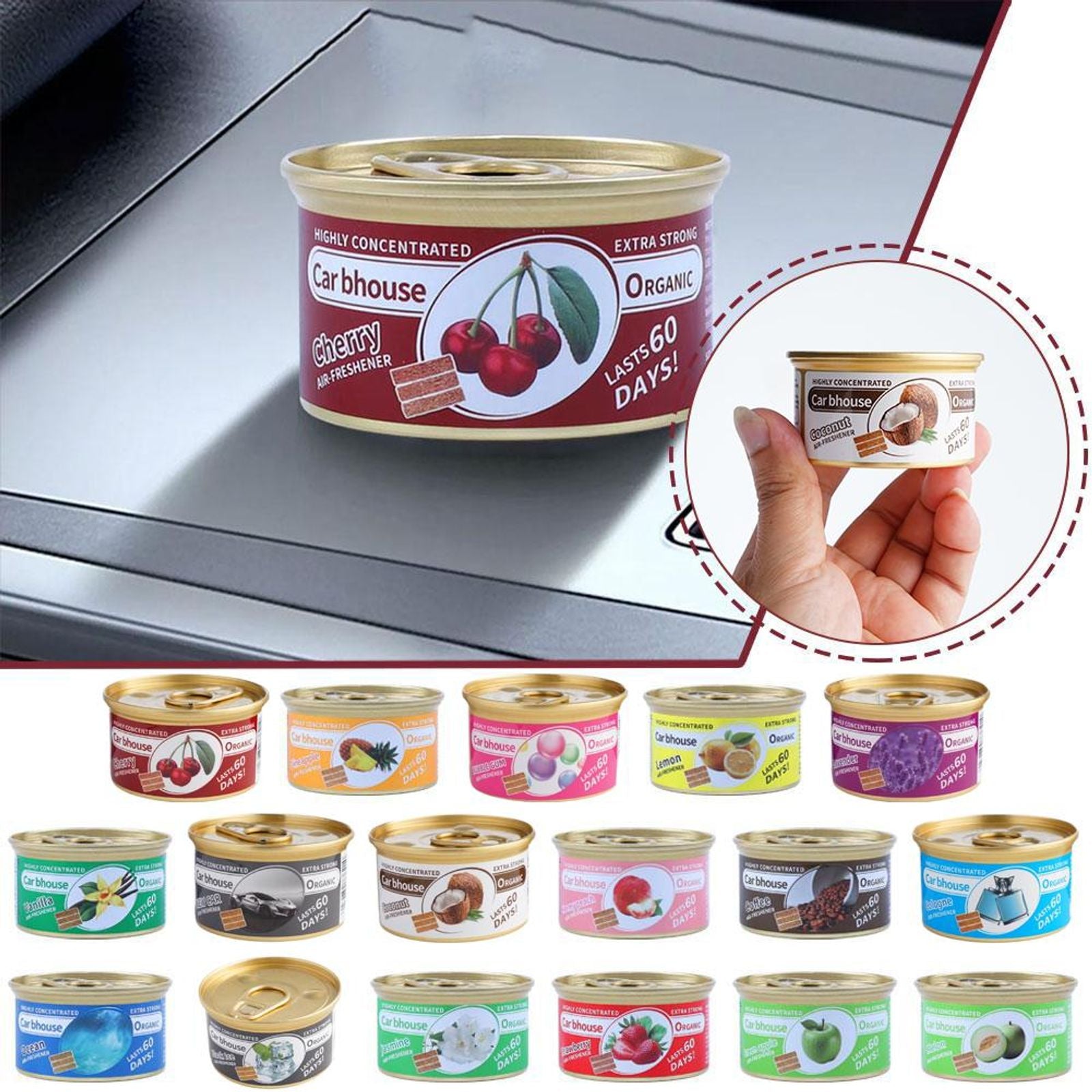 Long-Lasting Coffee Scented Car Air Fresheners