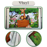 Winter Christmas Wedding Photo Backdrop with Arch and Tree