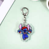 Disney Stitch Nightmare Before Christmas Acrylic Keychain