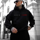 Men's Paris Fashion Casual Hoodies for All Seasons