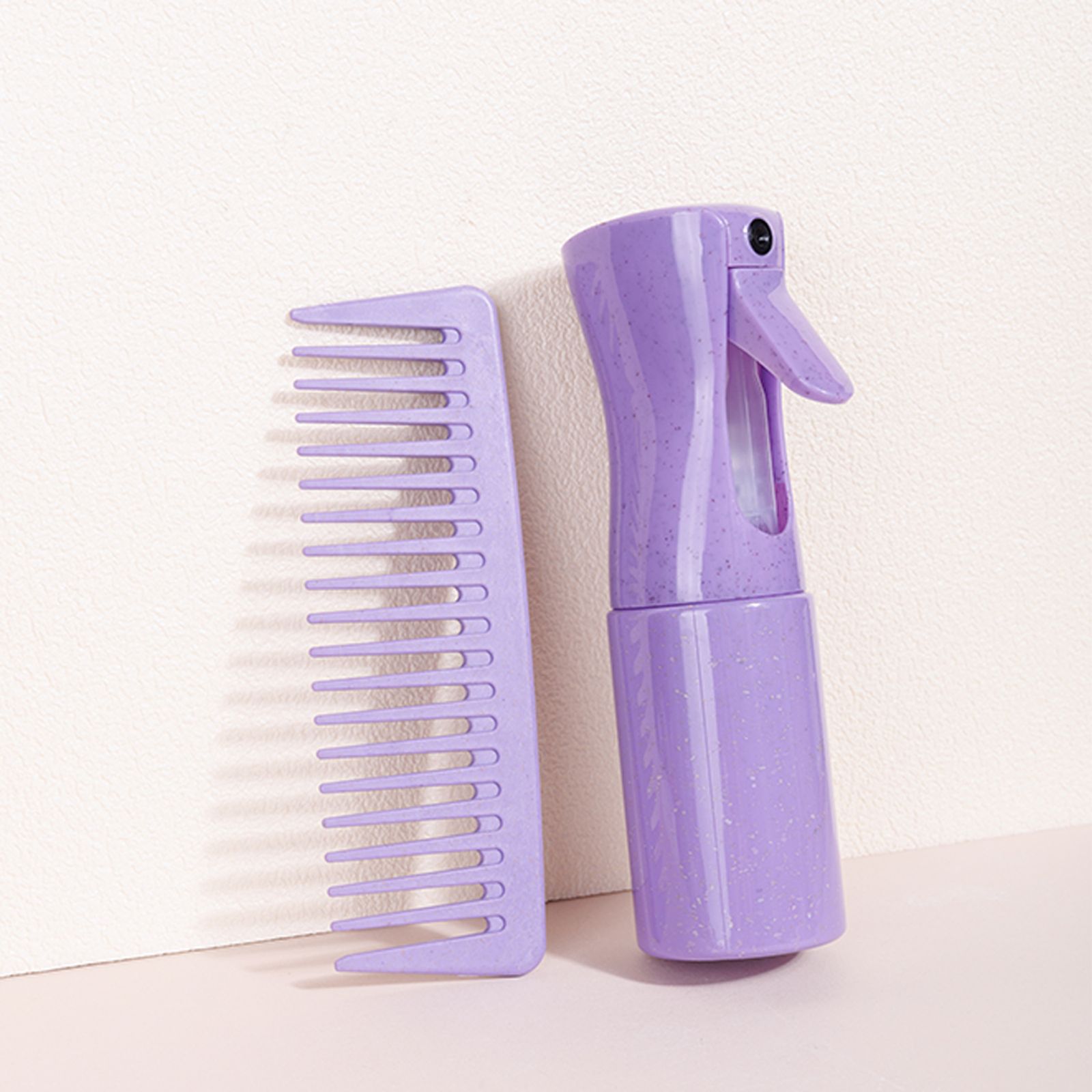 Hair Styling Tools Set - Brush, Comb & Spray Bottle