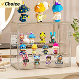 Three Layer Acrylic Display Rack for Dolls and Models