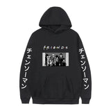 Chainsaw Man Oversized Fleece Hoodie for Men and Women