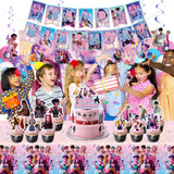 Demon Hunters Birthday Decoration Set for Girls