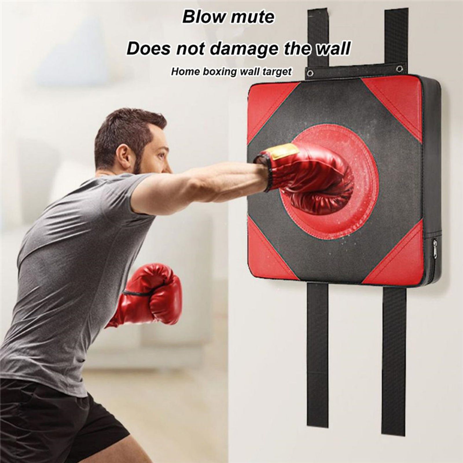 Wall-Mounted Boxing Target Pad for Taekwondo Training