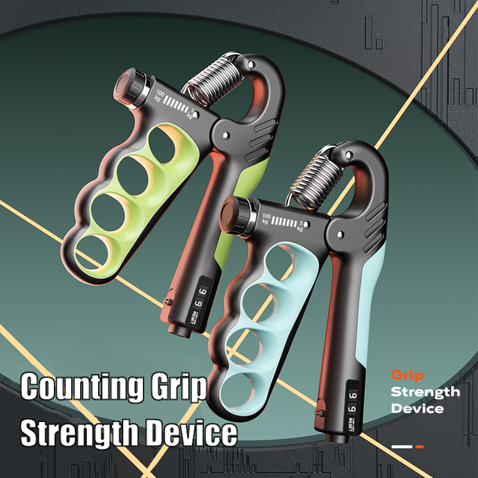Adjustable Grip Strength Device for Rehabilitation & Training