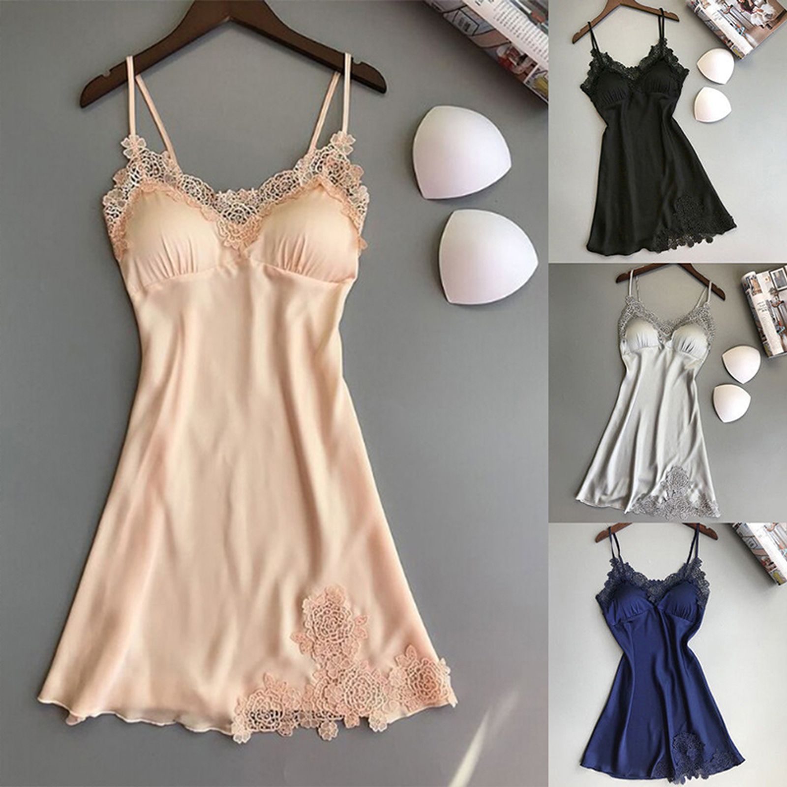Sexy Women Lingerie Nightgown Casual Sleepwear