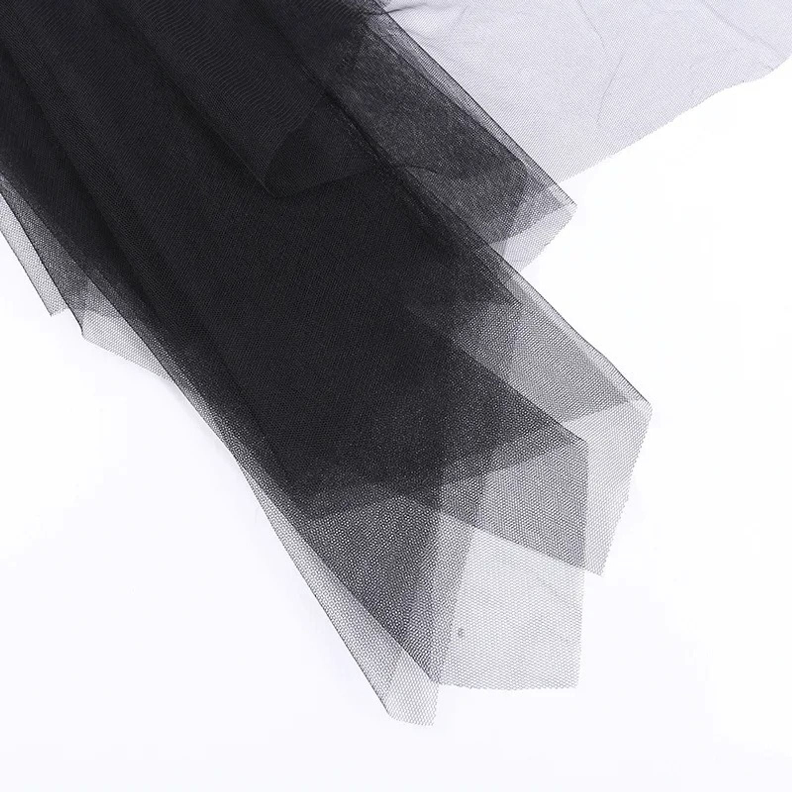 High-Waisted Irregular Skirt for Women - Gothic Style