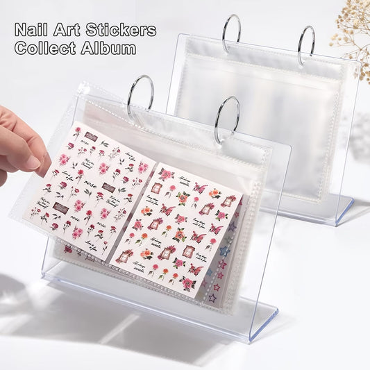 Transparent Dustproof Jewelry Storage Bag Rack