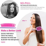 2pc Anti-Static Hair Comb Set for Styling and Scalp Massage