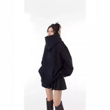 Plus Size Loose Hoodie Sweatshirt for Women