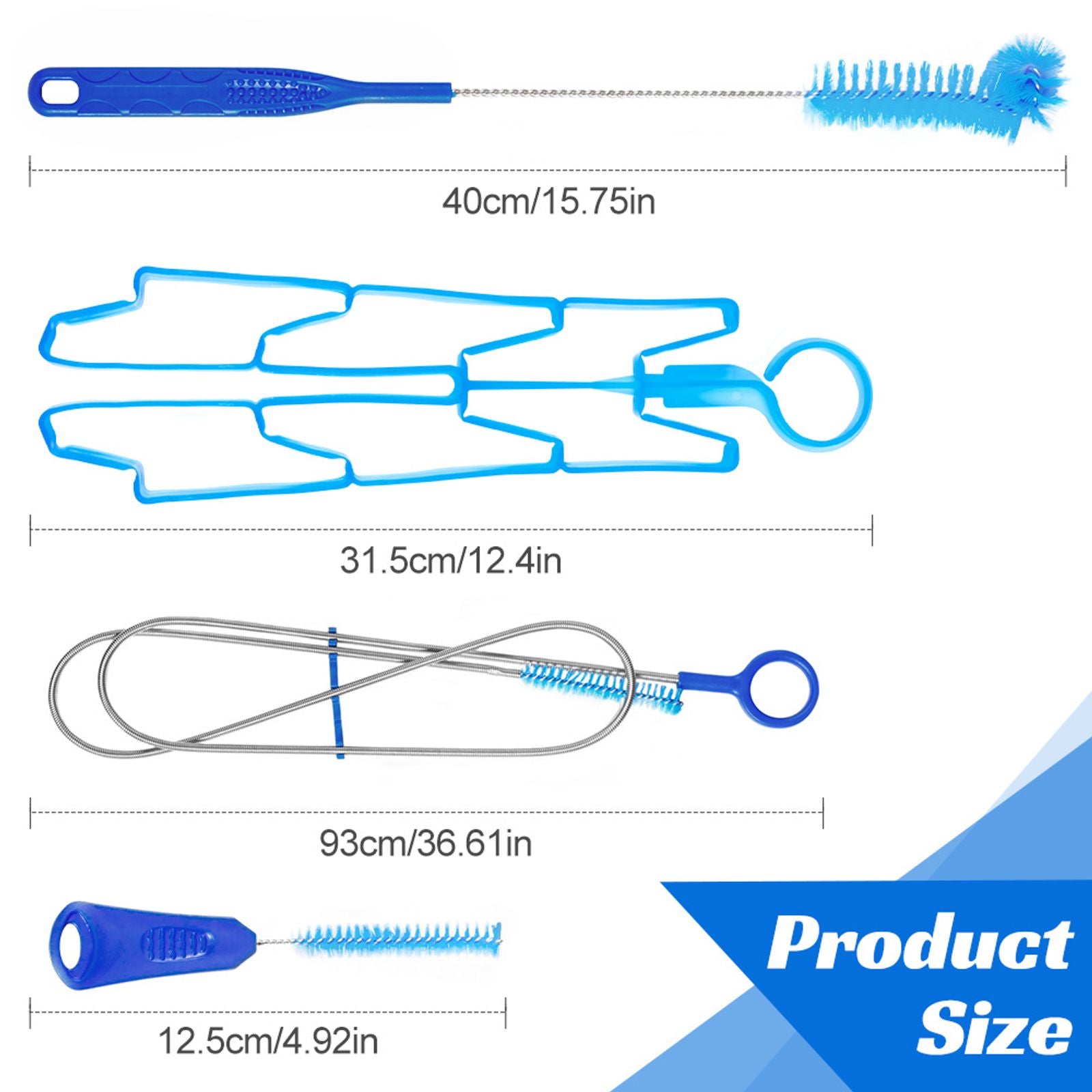 4Pcs Hydration Water Bladder Cleaning Kit