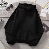 Popular Women's Pure Color Hoodie for Casual Fashion