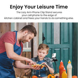 Adjustable Universal Mobile Phone Stand for Desk & Bedside