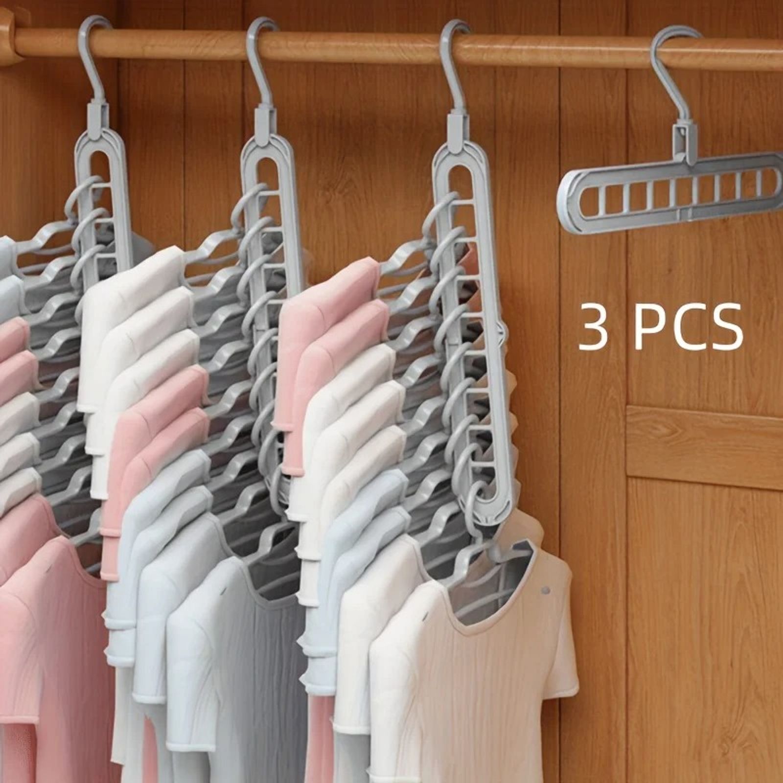 Heavy Duty Space Saving Plastic Multifunctional Hangers