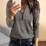 Summer Women's Casual Long-Sleeved Printed T-Shirt