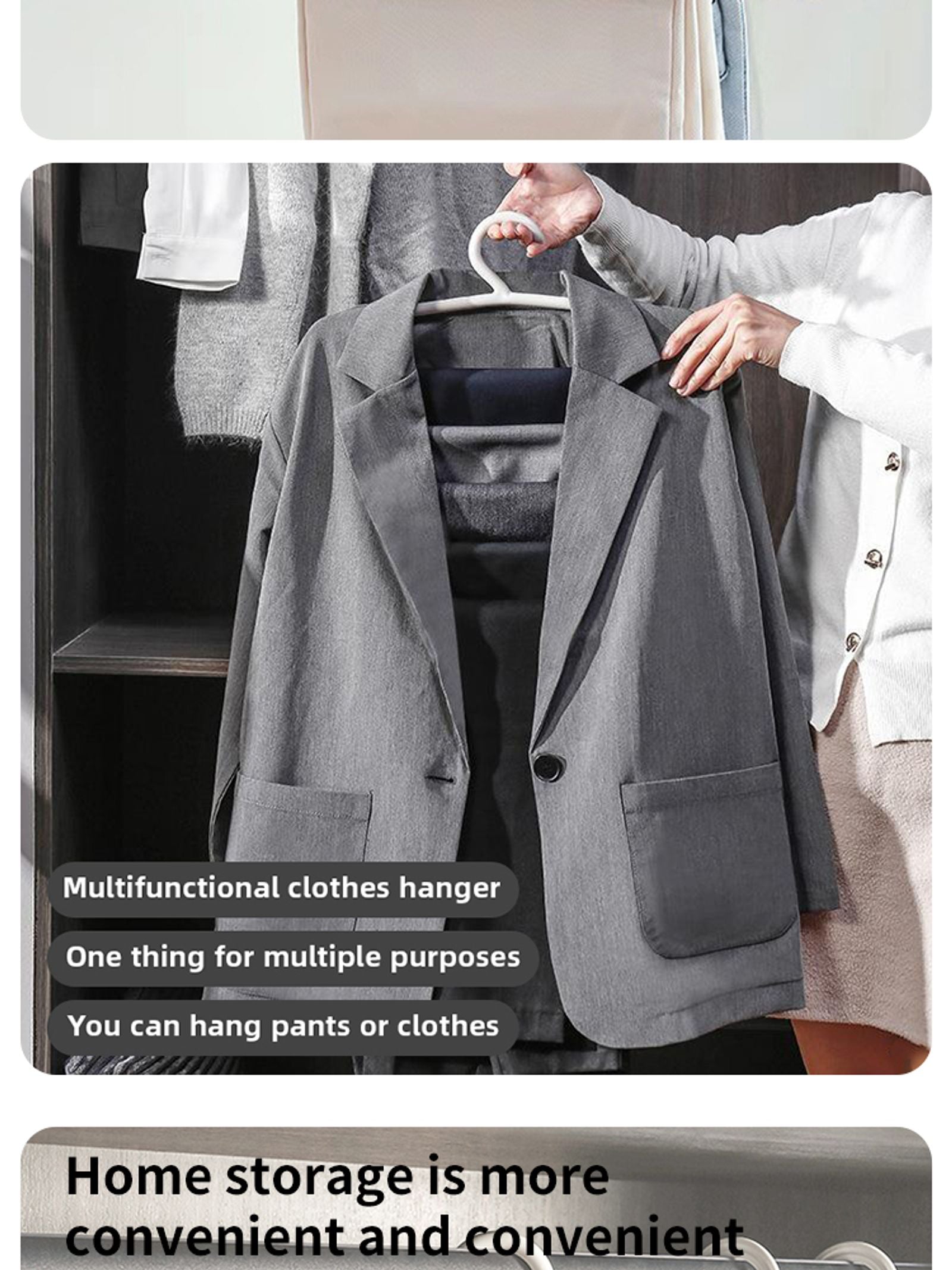 Multifunctional 5-Layer Pants Rack - Space Saving Hanger