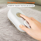 3-in-1 Electric Cat and Dog Grooming Brush