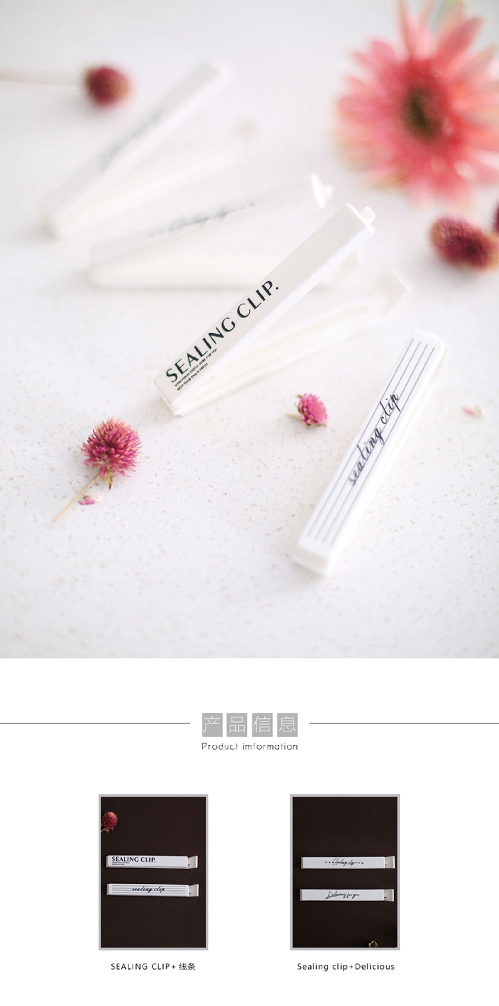 10Pcs Portable Kitchen Food Sealing Bag Clips