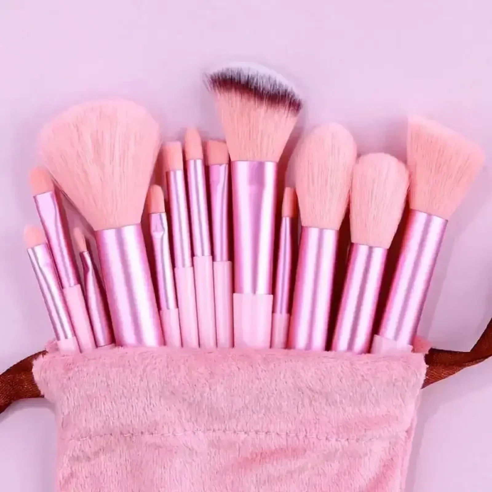 Soft Fluffy Makeup Brush Set for Foundation and Eyeshadow