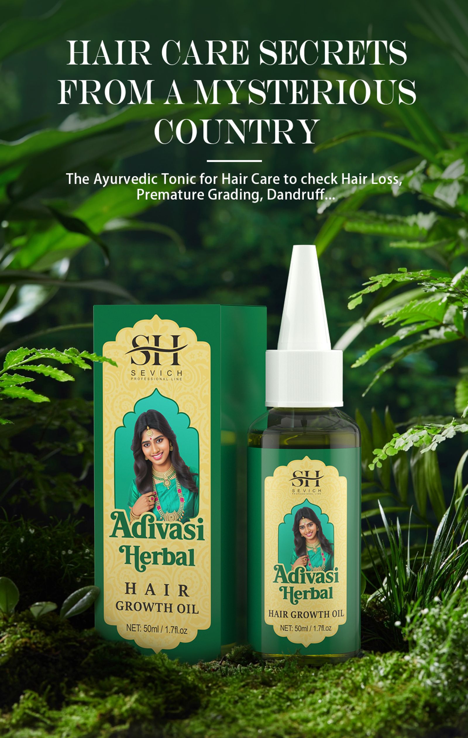 Adivasi Organic Ayurvedic Hair Growth Oil
