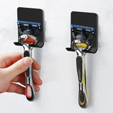 Punch-Free Shaving Razor Holder for Bathroom and Kitchen