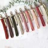 Customized Bohemian Style Bracelet Name Keychain
