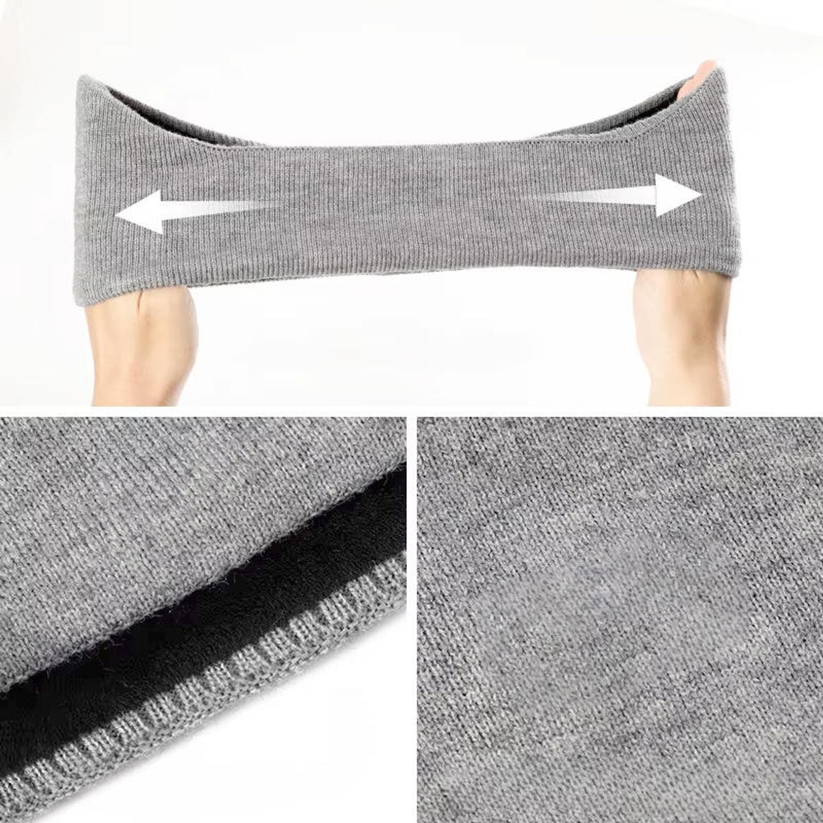 Solid Soft Plush Ear Warmers for Winter