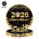 Happy New Year Party Supplies Set