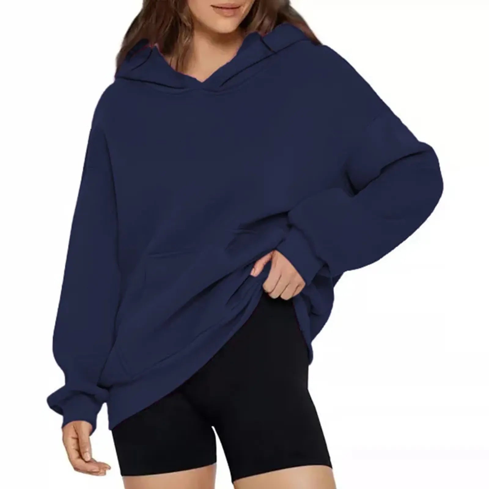 Oversized Unisex Hoodie - Loose Fit Winter Sportswear