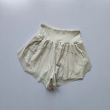 Women's High-Waisted Quick-Dry Sports Shorts