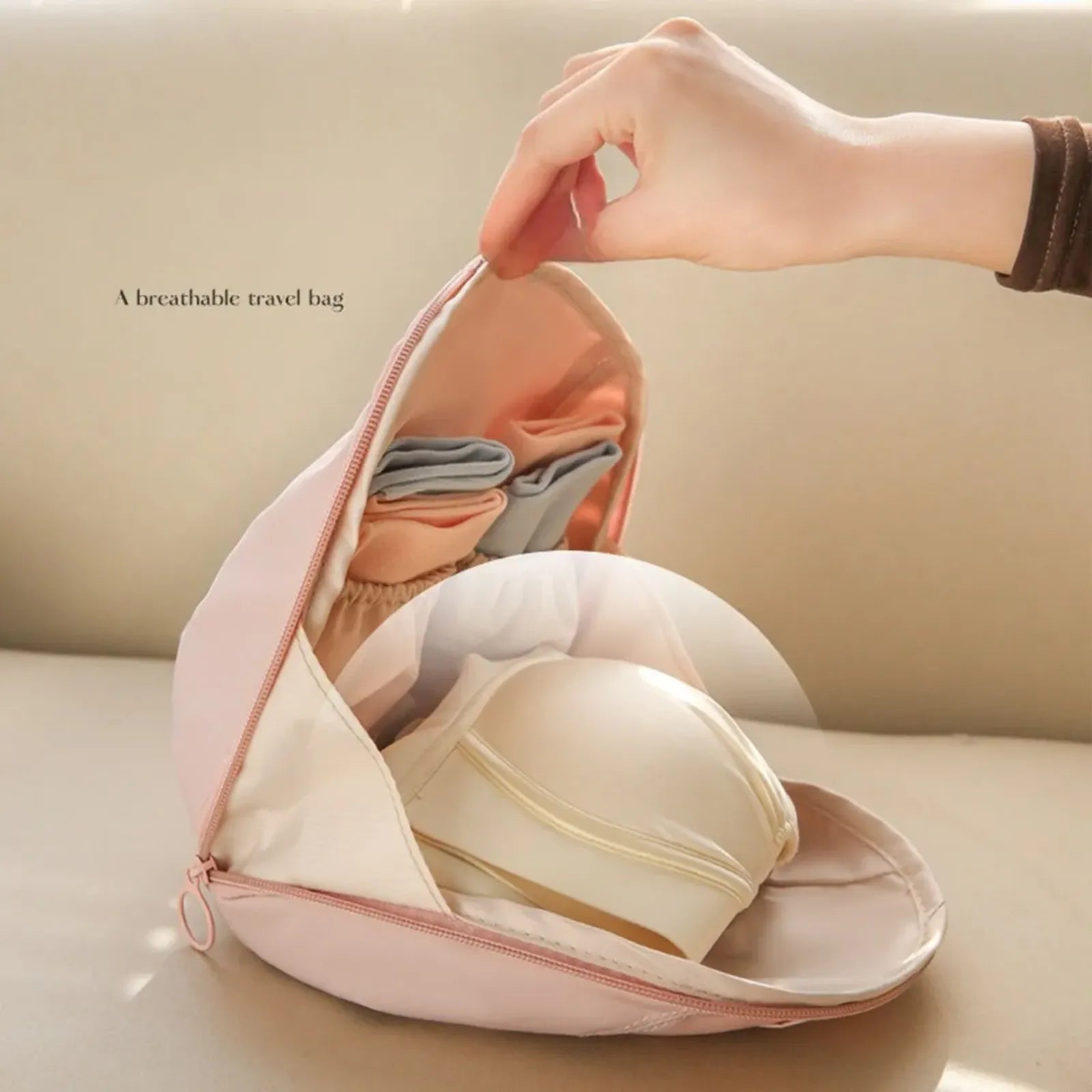 Portable Underwear and Socks Storage Bag for Travel