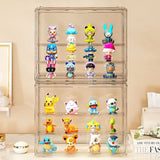 Three Layer Acrylic Display Rack for Dolls and Models