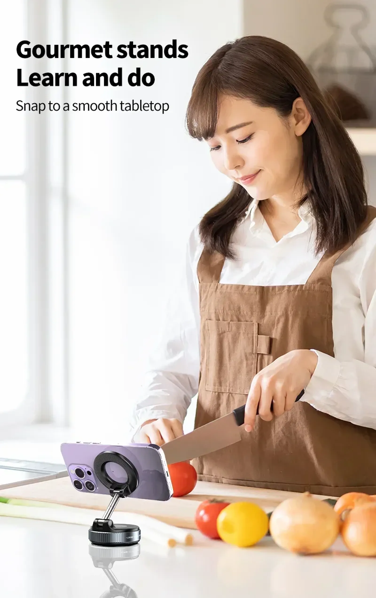 Foldable 360° Adjustable Magnetic Phone Holder Car Mount