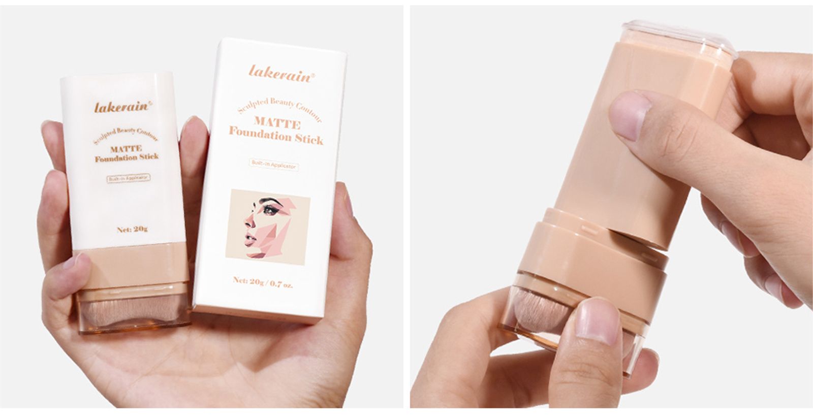 Skin Tint Foundation Stick - 6 Color Options