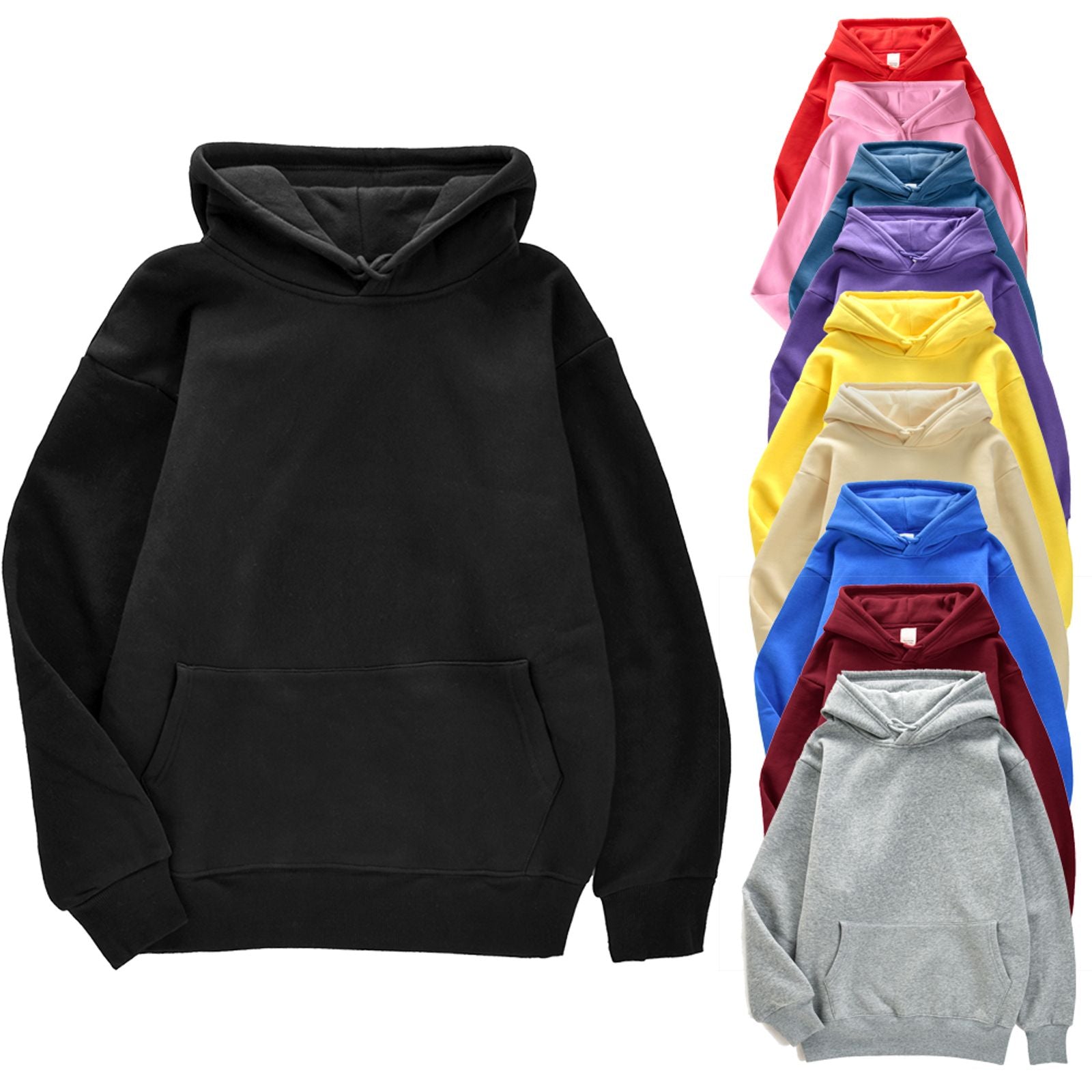 Unisex Oversize Hoodies - Comfortable Autumn Streetwear