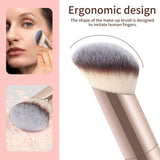 3 PCS Double-Ended Kabuki Brush Set for Makeup Blending