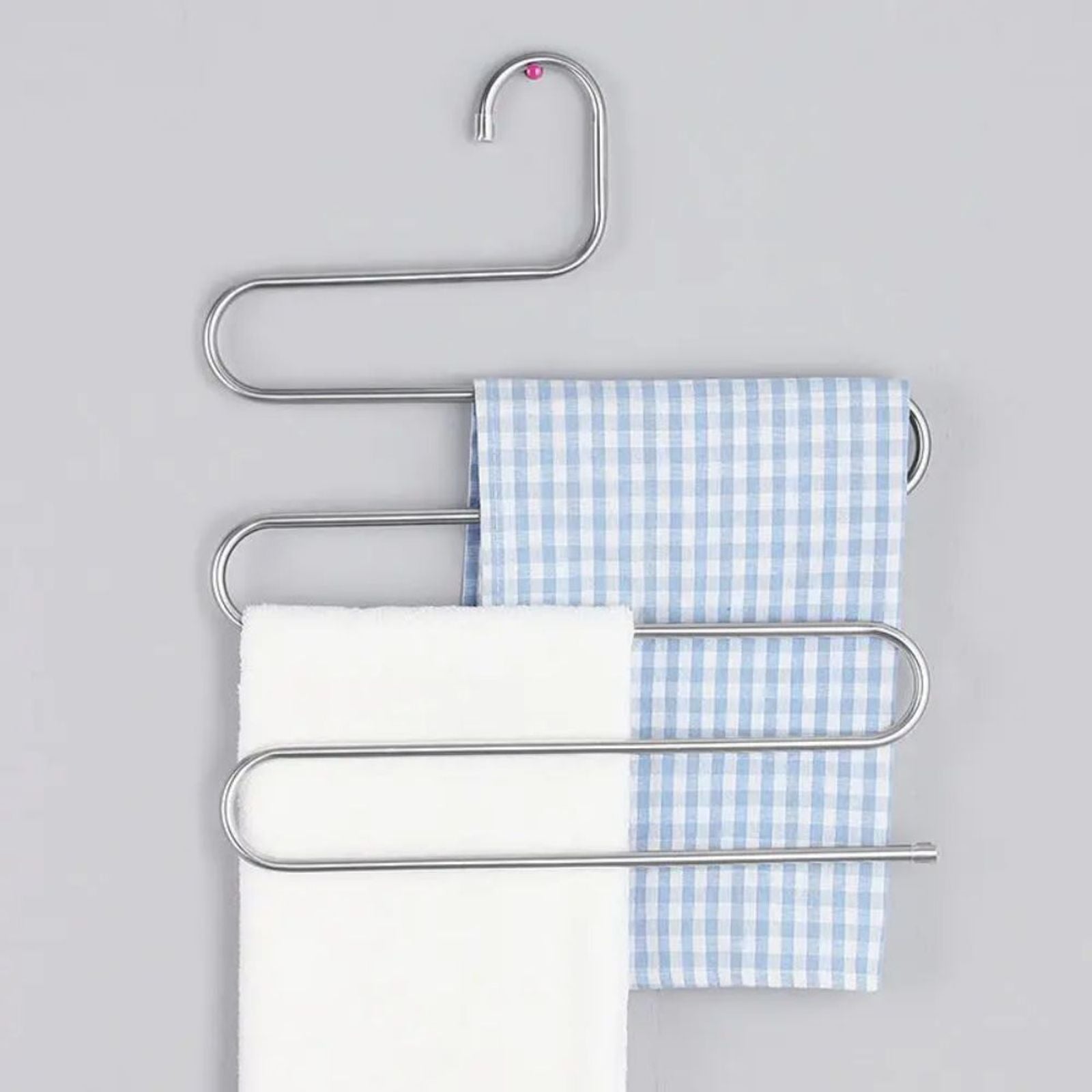 5-Layer Non-Slip Multi-Functional Clothes Hanger Rack