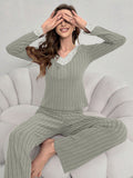 Warm Winter Pajama Set for Women